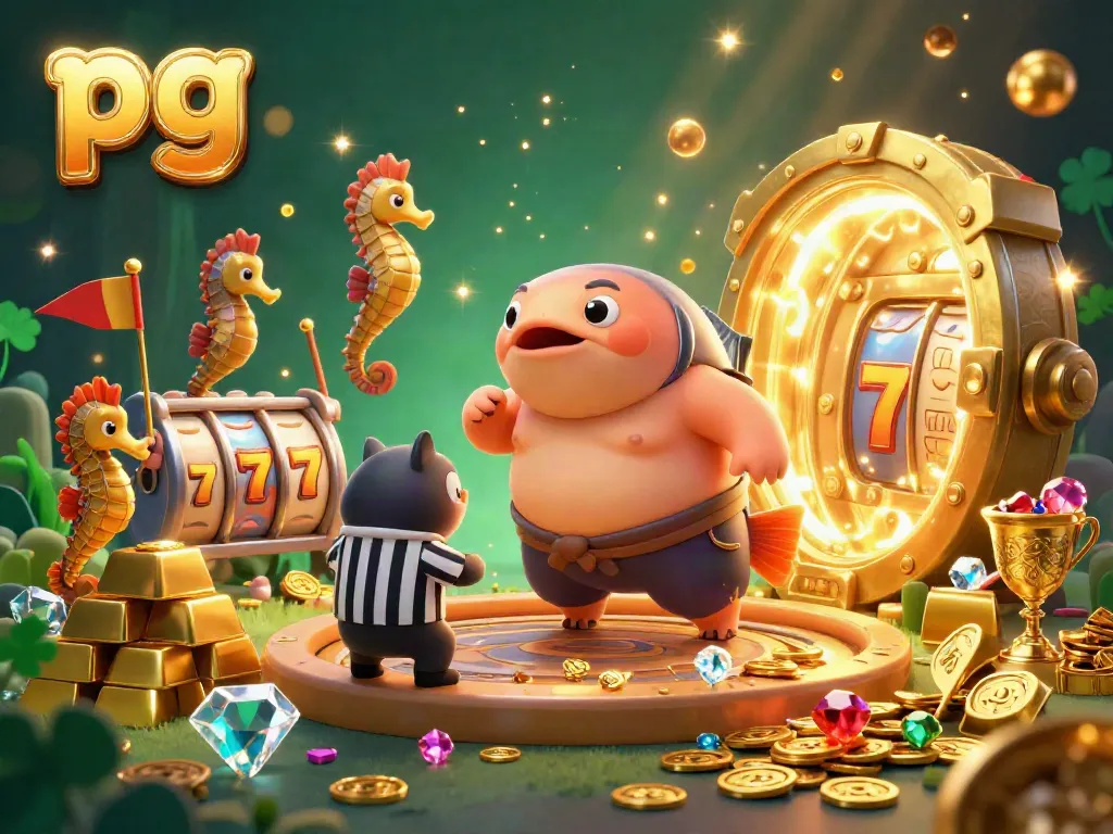Spin the reels with pg's immersive underwater casino featuring vibrant characters and rich treasure.