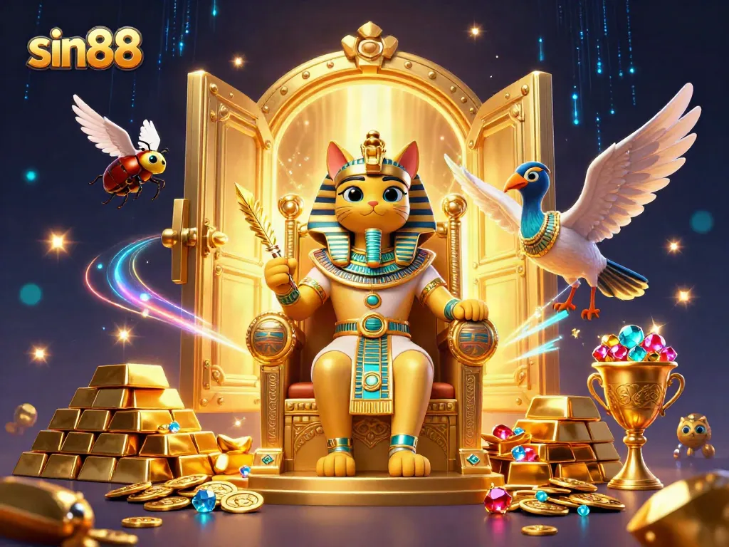 Experience the excitement of sin88's lavish casino with treasure-filled themes, embodying thrilling gaming experiences.
