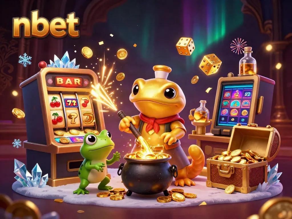Join the excitement at nbet with a golden salamander alchemist and magical casino elements.