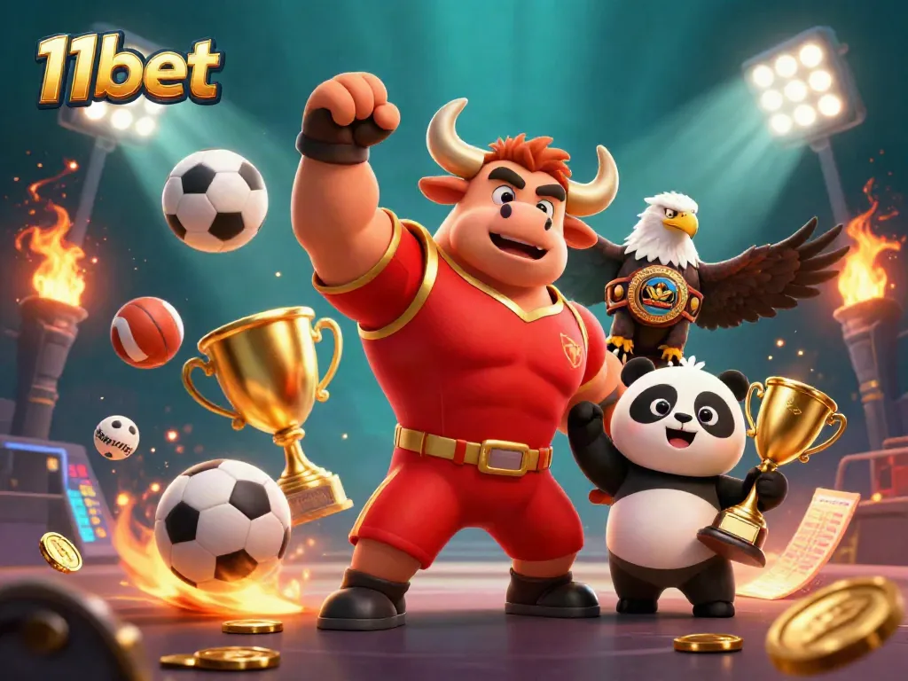 Experience thrilling gameplay with 11bet in an action-packed casino scene featuring dynamic characters.