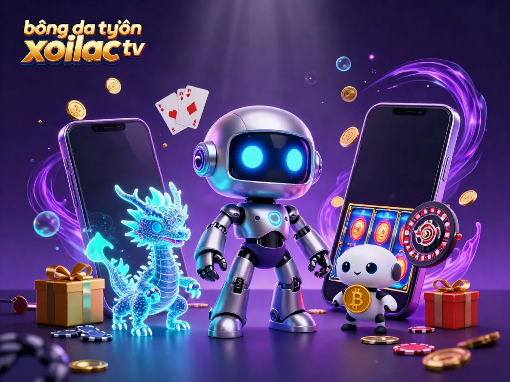 Xoilac TV offers an engaging view of bóng đá trực tuyến xoilac tv with vibrant slot games and lively characters.